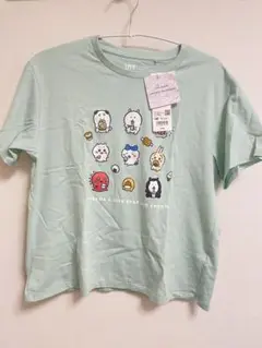 【新品未使用】UNIQLO ナガノ　くま　ちいかわ　Tシャツ 160 ハチワレ