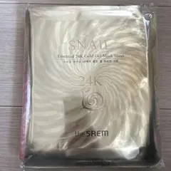 ザセムゴールドジェルマスクシート10枚セットお値下げしました ザセム スネイル エッセンシャル 24K ゴールドジェル マスク