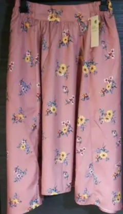【新品】アースミュージック&エコロジー 花柄スカート