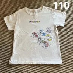 ユニクロ　新作　パウパトロール　110cm 半袖Tシャツ　　　白