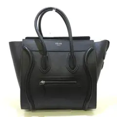 CELINE(セリーヌ) ハンドバッグ 黒 レザー