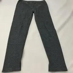 Kurihara Harum リブ編みスキニーパンツ Mサイズ グレー