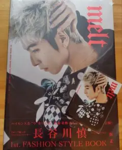 【新品】長谷川慎 FASHION STYLE BOOK「melt」ステッカー付き