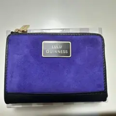 希少 新品未使用　LULU GUINNESS ルルギネス 長財布 ブルー 2025年最新】ルルギネス 財布の人気アイテム - メルカリ