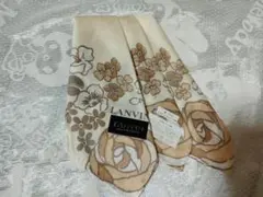 ランバン　LANVIN　大判ハンカチ　未使用品