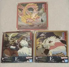 ワンピース　メタリック色紙 セット