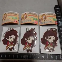 アイドルマスター ミリオンライブ! カプセルラバーマスコット09 北沢志保3個