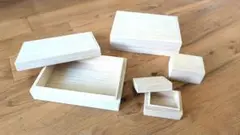 桐箱4点セット《京都・箱藤商店》