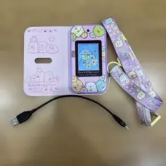 美品 すみっコスマホ ストラップ付き タカラトミー
