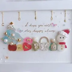 シーグラスアート　オシャレ　プリンセス　香水　化粧品　スノーマン　雪だるま　雑貨
