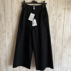 新品　インゲボルグ　パンツ　黒　ワイド　ピンクハウス