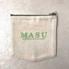 未使用 MASU 22SSエムエーエスユー デニムポケット ポーチ