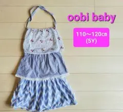 110〜120cm　oobi baby ノースリーブワンピース