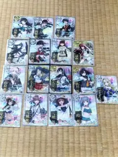 艦これアーケード改二、改カードセット16枚