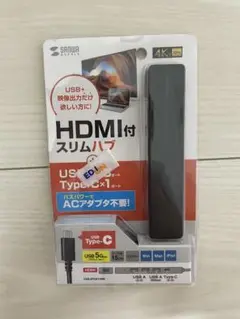 HDMI付きスリムハブType-C
