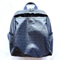 【美品】PELLE BORSA ペレボルサ アライブ ミニリュック ネイビー 紺