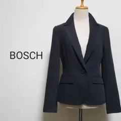 BOSCH ボッシュ 美シルエットテーラードジャケット ブラウン 36