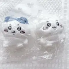 ちいかわ　ハチワレ　お座りぬいぐるみ　ガチャ　マスコット　2こセット