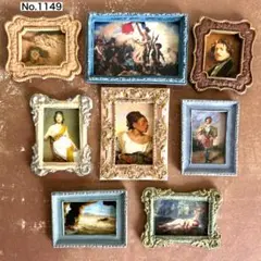 ミニチュアアート　ドラクロワ