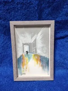 水彩画 ポストカードサイズ