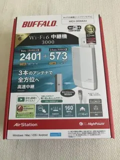 BUFFALO Wi-Fi 6 中継機 WEX-3000AX4