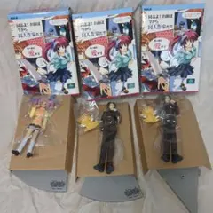 こみっくパーティ　リアルフィギュア　九品仏 大志& 夢寐(むび)　立川郁美　3個
