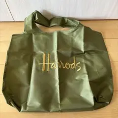 Harrods ［ハロッズ］エコバッグ カーキ