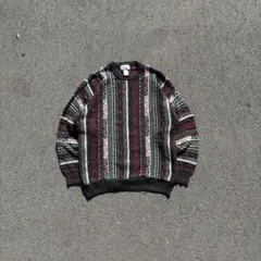ALFANI 3D KNIT SWEATER RETRO STREET