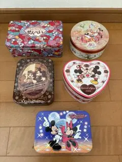 ディズニー お菓子缶 空き缶 レトロ ディズニーランド ディズニーシー