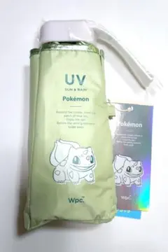 Wpc. ポケモン フシギダネ 日傘 折りたたみ 軽量 グリーン
