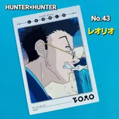 旧 HUNTER×HUNTER 【レオリオ】カードダスマスターズ No.43