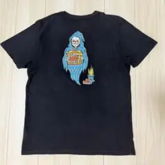 VANS⭐️骸骨キャラクター Tシャツ / ネイビー / Lサイズ