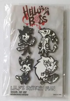 ヘルヴァボス ピンズ 4点セット