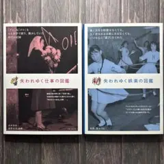 失われゆく仕事の時間＆失われゆく娯楽の図鑑　2冊セット