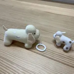 familiar ファミリア　オルゴール　ドッグぬいぐるみ