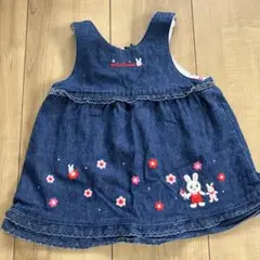 ミキハウス ワンピース 80