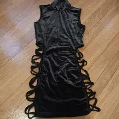 ハイネック セクシーボディコン