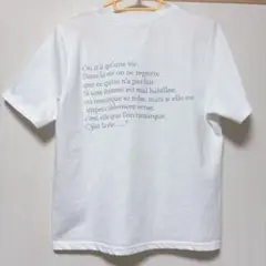 tina jojun tシャツ 白T