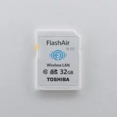 FlashAir 32GB W-03（動作OK・美品です）
