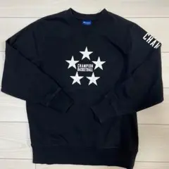 Champion ブラック スウェット Sサイズ