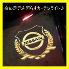 ニッサン Nissan TOURLE TEANA ゴールド カーテシライト
