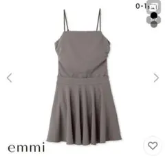 【emmi】スカート付きワンピース水着 新品
