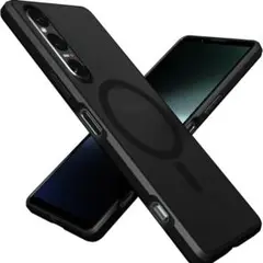 Xperia 1V ケース 磁気充電 MagSafe対応 耐衝撃 半透明
