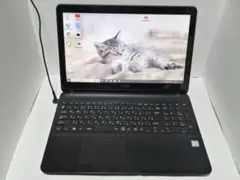 Windows10人気の黒VAIOノートパソコンi3 在宅ワークoffice互換