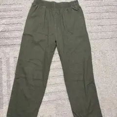 coen イージーパンツ Lサイズ オリーブ