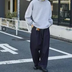 MONO-MART ワイドバルーンデニムパンツ L