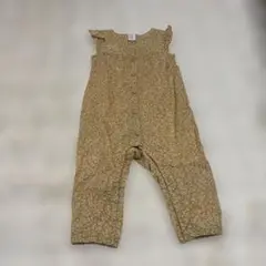 H&M 花柄ロンパース 12M