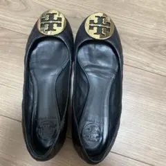 Tory Burch ブラック フラットシューズ