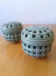 【韓国陶磁　海泉　南宮熔作　壺・花瓶　２８ｃｍ】 韓国陶磁 海泉 南宮熔作 壺・花瓶 28cm】 - メルカリ
