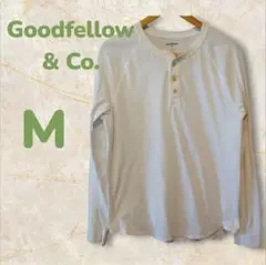 【美品】Goodfellow & Co. ヘンリーネックシャツ M　長袖